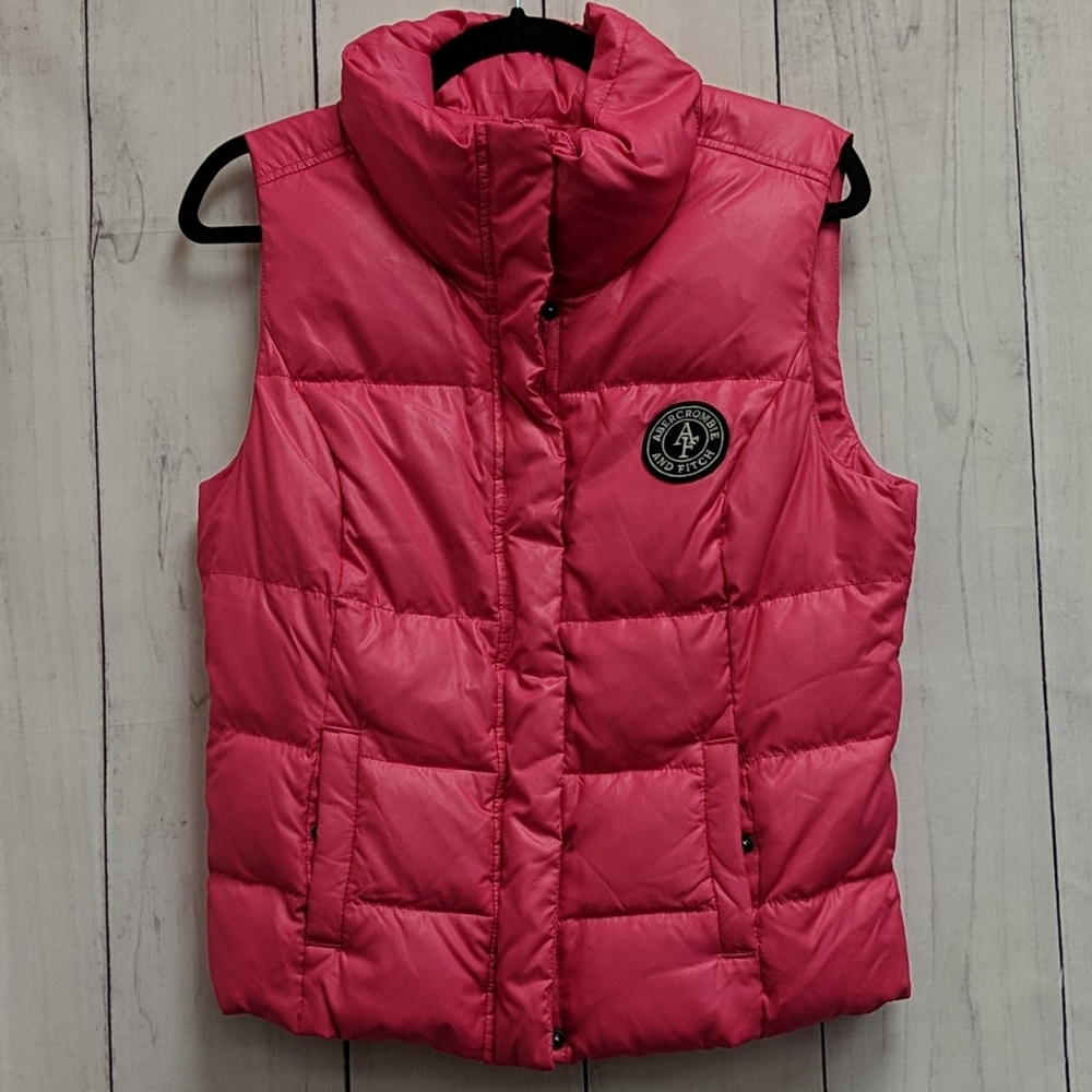Abercrombie and Fitch Puffer Vest Size Large